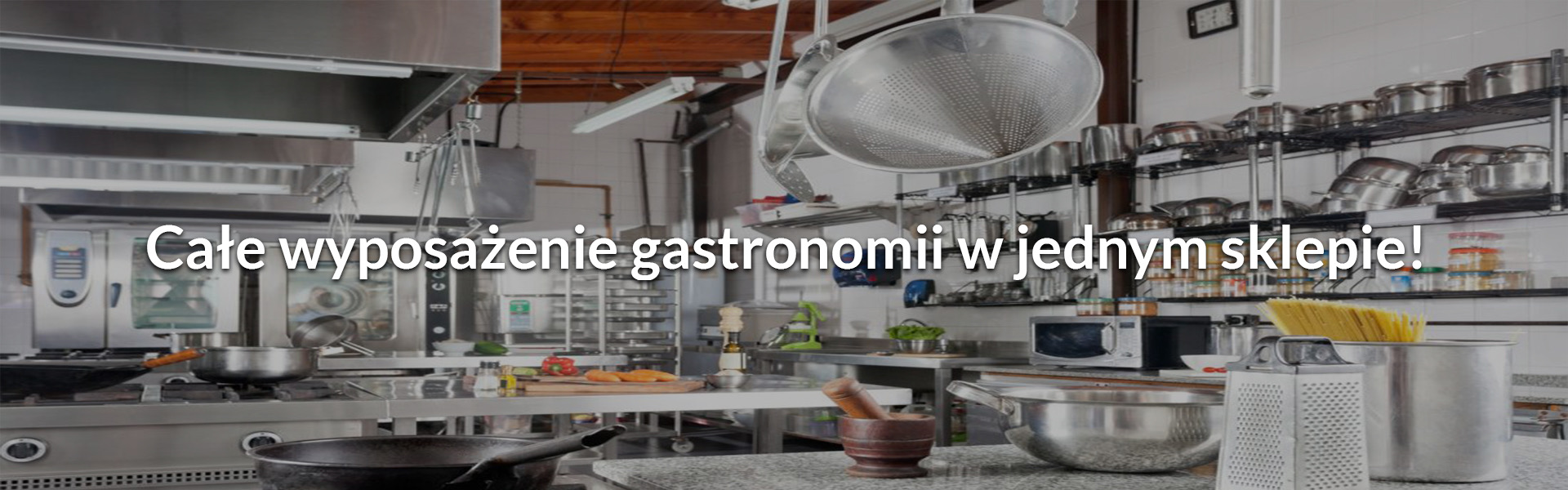 Wyposażenie gastronomii